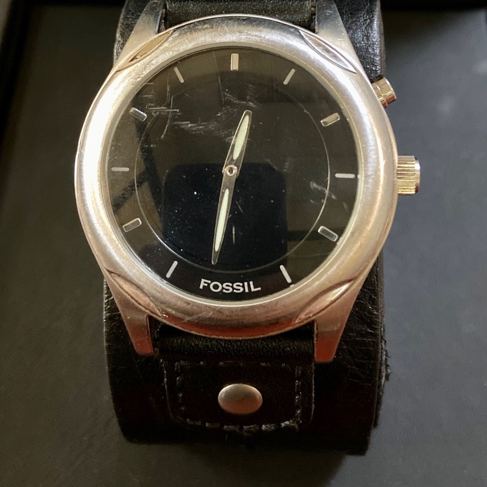 Fossil Biker Strap Watch